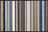 Kleen-Tex Deurmat Wash&Dry Stripes Nature - 40 x 60cm