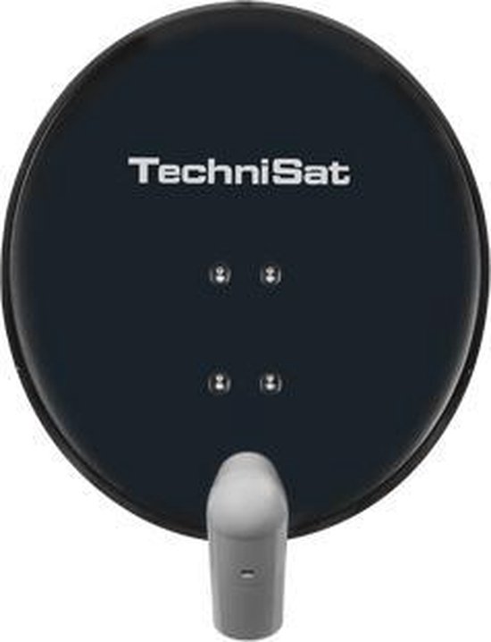 Parabola Satellitare TechniSat SATMAN65 PLUS 65 Cm Colore Rosso Mattone. LNB Twin 40mm, Full-HD E 4K UHD.