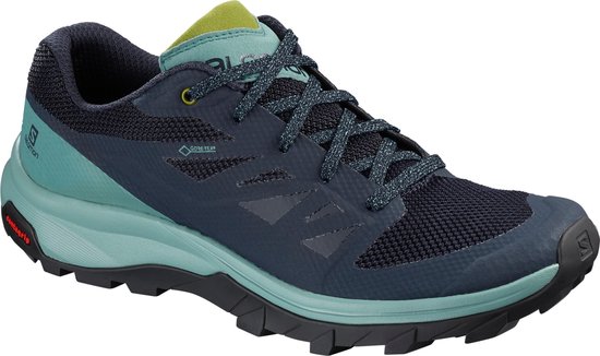Salomon Outline Gtx Wandelschoenen Dames - Trellis / Navy Blazer /  Guacamole - Maat 38 2/3 | bol.com