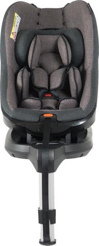 Baby wrijving Grootte X Adventure Autostoel Isofix & I Size Groep 0+/1 (40-105 CM) –Dark Grey |  bol.com