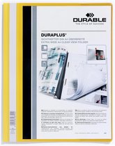 43x Durable personaliseerbare snelhechtmap Duraplus geel
