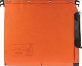 25x L'oblique hangmappen voor kasten AZV bodem 30mm, oranje