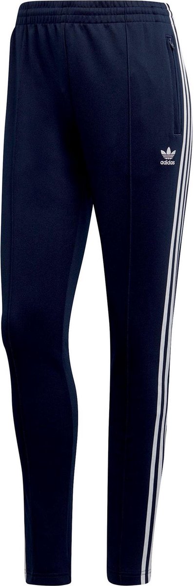 adidas SST Trainingsbroek Dames Sportbroek Maat S Vrouwen blauw wit bol