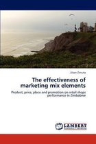 The Effectiveness of Marketing Mix Elements