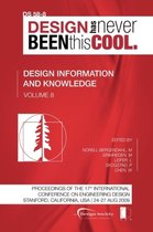 Proceedings of ICED'09, Volume 8, Design Information and Knowledge