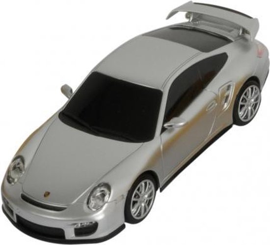 Speelgoed zilveren Porsche 911 Turbo auto 16 cm | bol.com