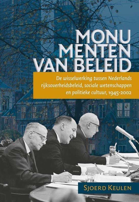 Cover van het boek 'Monumenten van beleid'