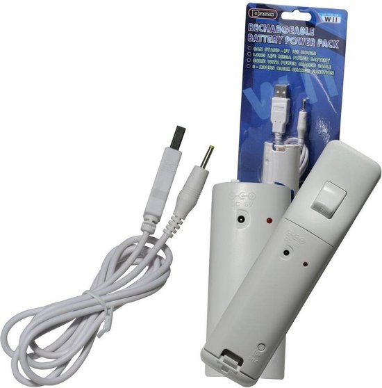 Oplaadbare batterij-pack voor de Wii Remote | bol.com