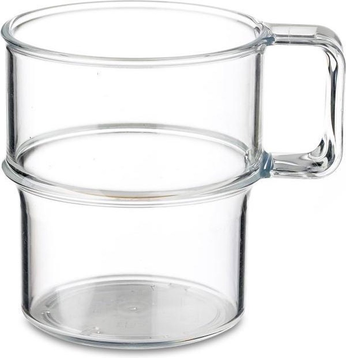 Mepal Mok Basic 314 transparant 280ml kunststof 103x80x90mm