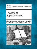 The Law of Apportionment.