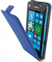Mobiparts Premium Flip Case Huawei Ascend W2 Blue