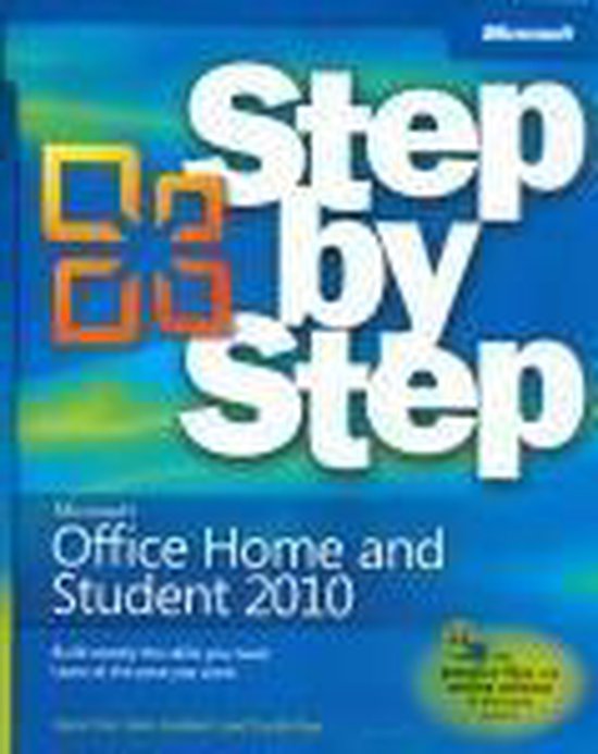 Microsoft Office Home And Student 2010 Step By Step - cover