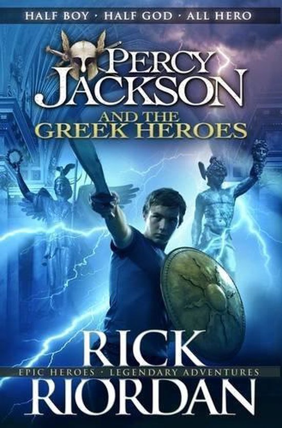 Percy Jackson and the Greek Heroes - cover