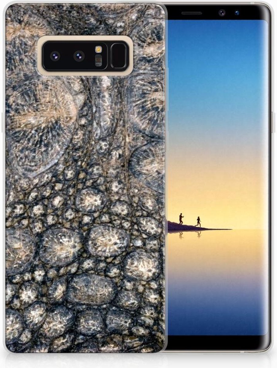 Samsung Galaxy Note 8 TPU Hoesje Krokodillenprint