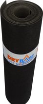 DRYBASE Flex Fleece gekleefd membraan 1.2m x 15m tegen opstijgend vocht (scheuroverbruggend)