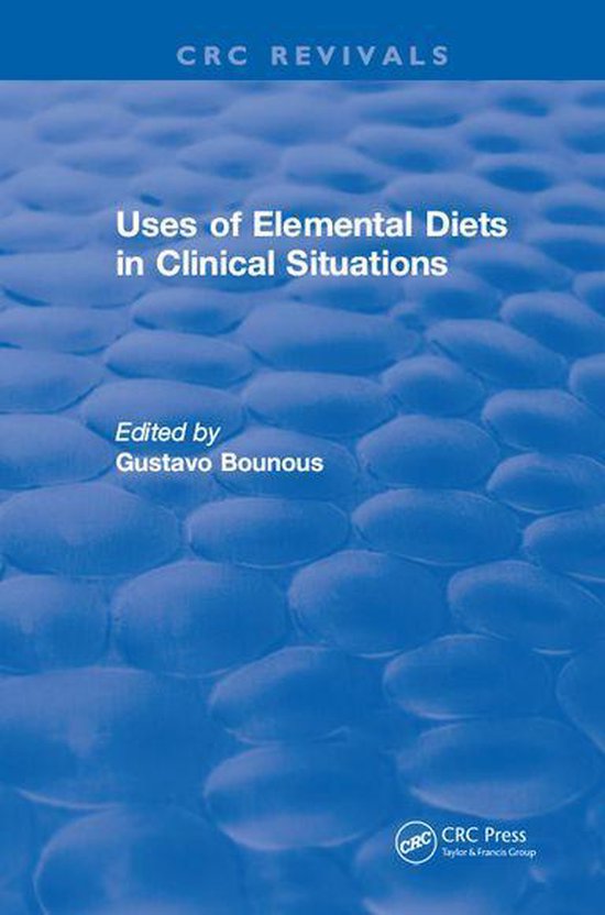 Uses of Elemental Diets in Clinical Situations - cover