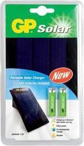 GP Solar batterijlader +  xAAA