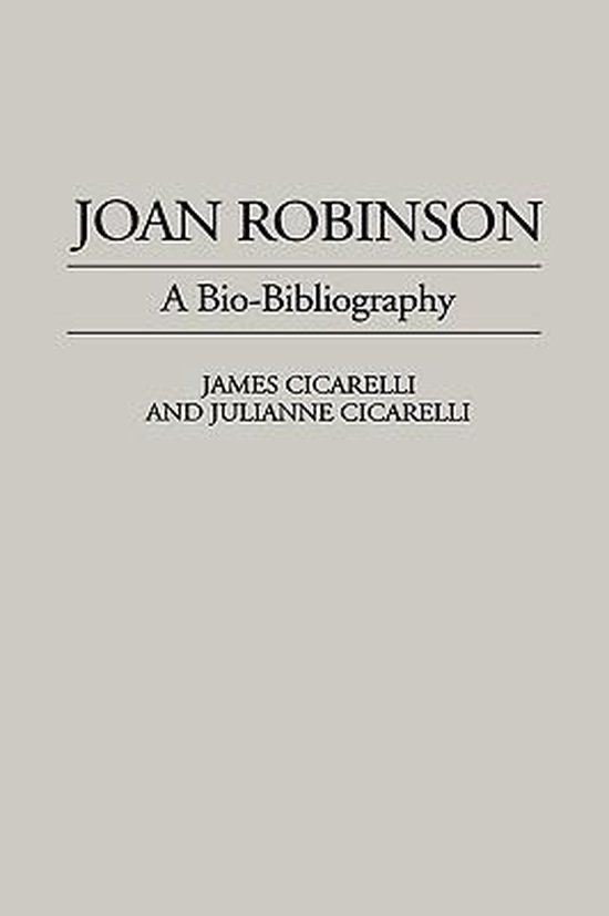 Joan Robinson - cover