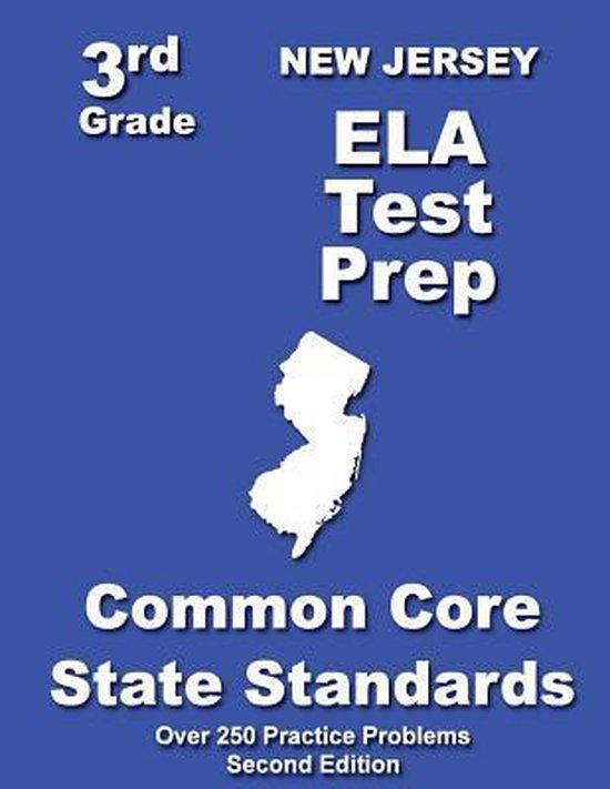 New Jersey 3rd Grade Ela Test Prep - cover