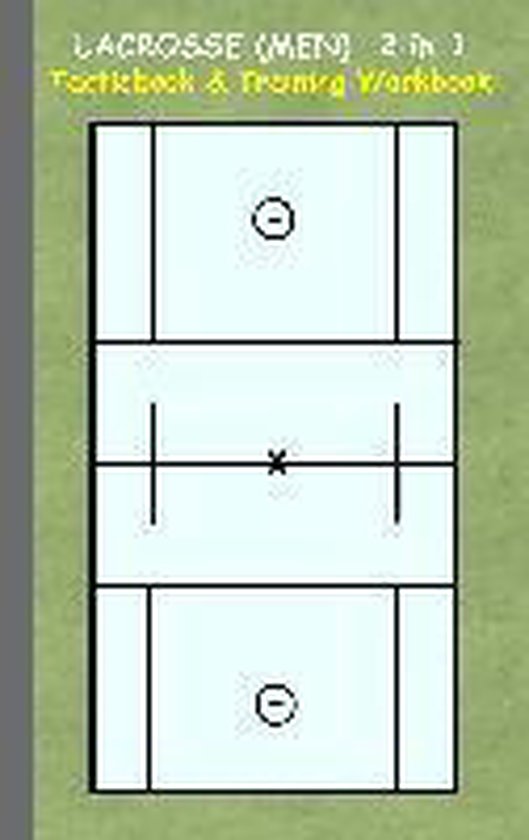 Lacrosse (Men) 2 in 1 Tacticboard and Training Workbook