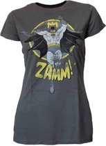 DC Comics Batman Retro Zamm! Dames T-shirt XL