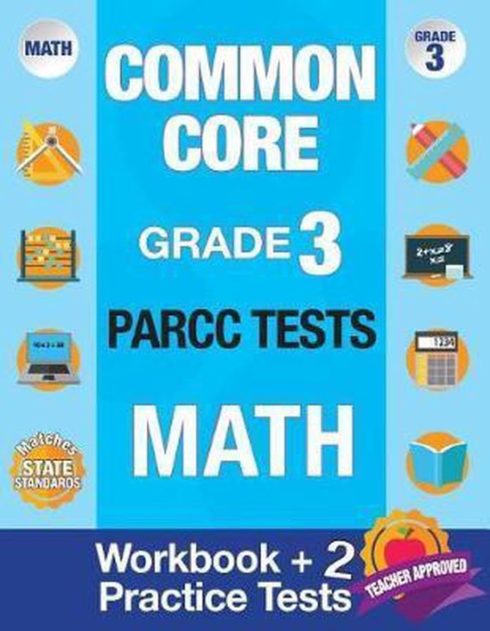 Common Core Grade 3 PARCC Tests Math - cover