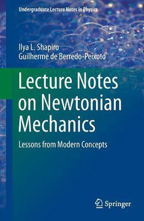 Lecture Notes on Newtonian Mechanics - cover
