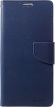 Mercury Goospery - Samsung Galaxy S10 Plus Hoesje - Wallet Case Donker Blauw