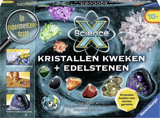 Ravensburger ScienceX® Kristallen kweken en edelstenen