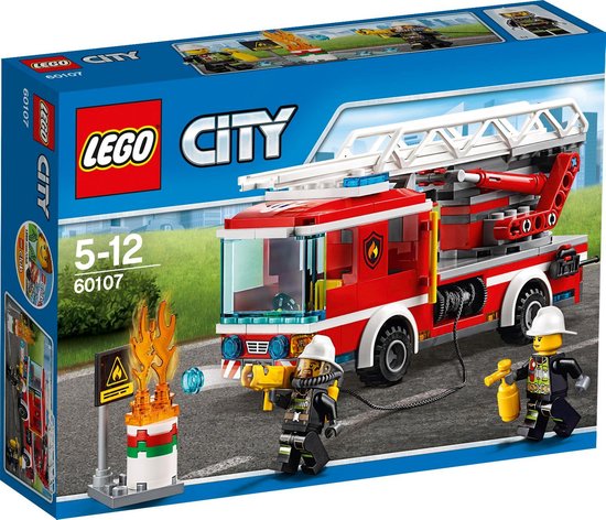 LEGO City Brandweer Ladderwagen - 60107