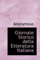 Giornale Storico Della Etteratura Italiana