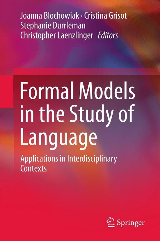 Social Sciences (R0) - Formal Models in the Study of Languag ... - cover