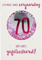 70 een mooie verjaardag van harte...