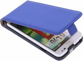 Mobiparts - blauwe premium flipcase - LG L70 / L65