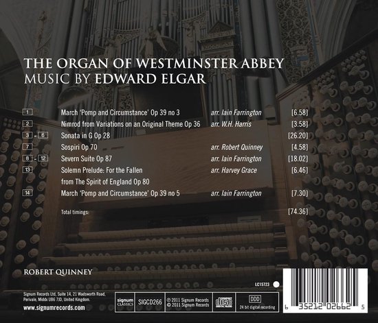 Organ Of Westminster Abbey