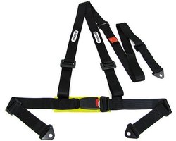 Bretelsriem 3-punts zwarte Tenzo-R met E-teken