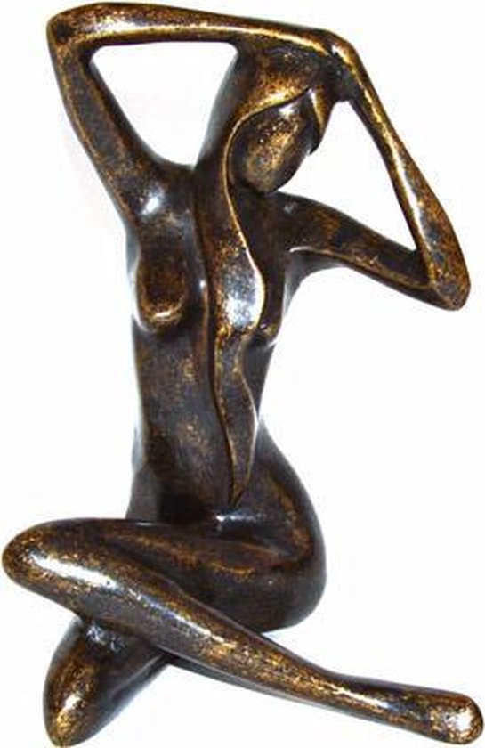voor de hand liggend Weinig Namens Bronzen beelden voor binnen en buiten – brons figuren vrouw 23 cm |  GerichteKeuze | bol.com