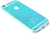 Bling bling hoesje blauw Geschikt voor iPhone 6 / 6S