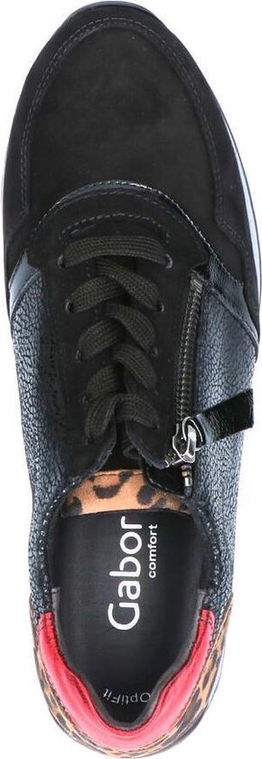 Gabor OptiFit Zwarte Sneakers | bol.com