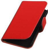 Bookstyle Wallet Case Hoesje voor Galaxy Xcover 2 S7710 Rood