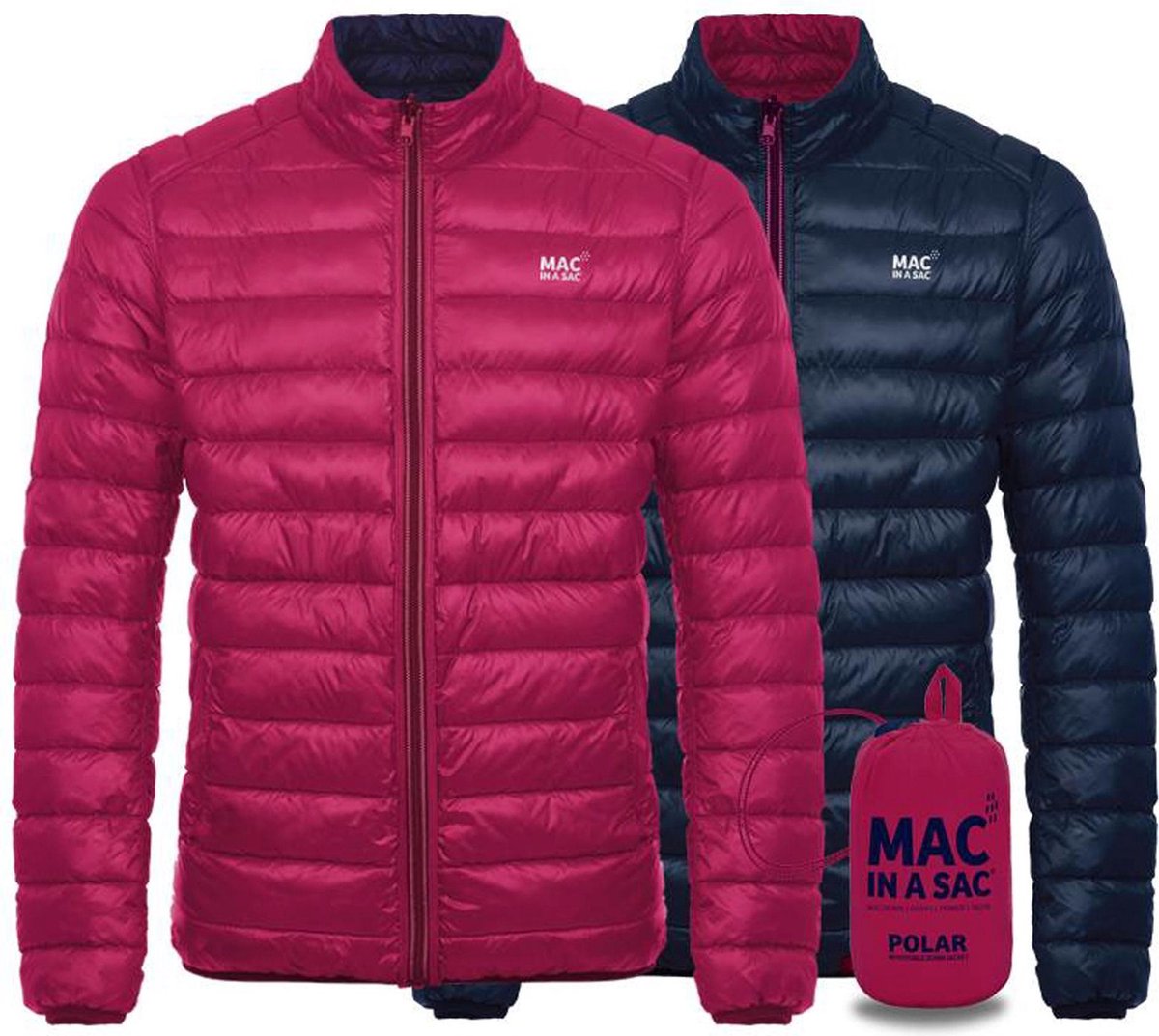 Mac in a Sac Polar Downjacket Senior Jas – Vrouwen Marineblauw