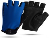 Rogelli Core Fietshandschoenen Zomer - Wielrenhandschoenen - Korte Vinger - Heren - Blauw - Maat L