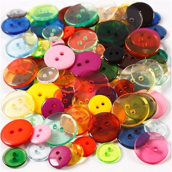 Miniatuur knoopjes – set van 38 stuks ( 2 mm & 3 mm) - De Kleine Poppenkast