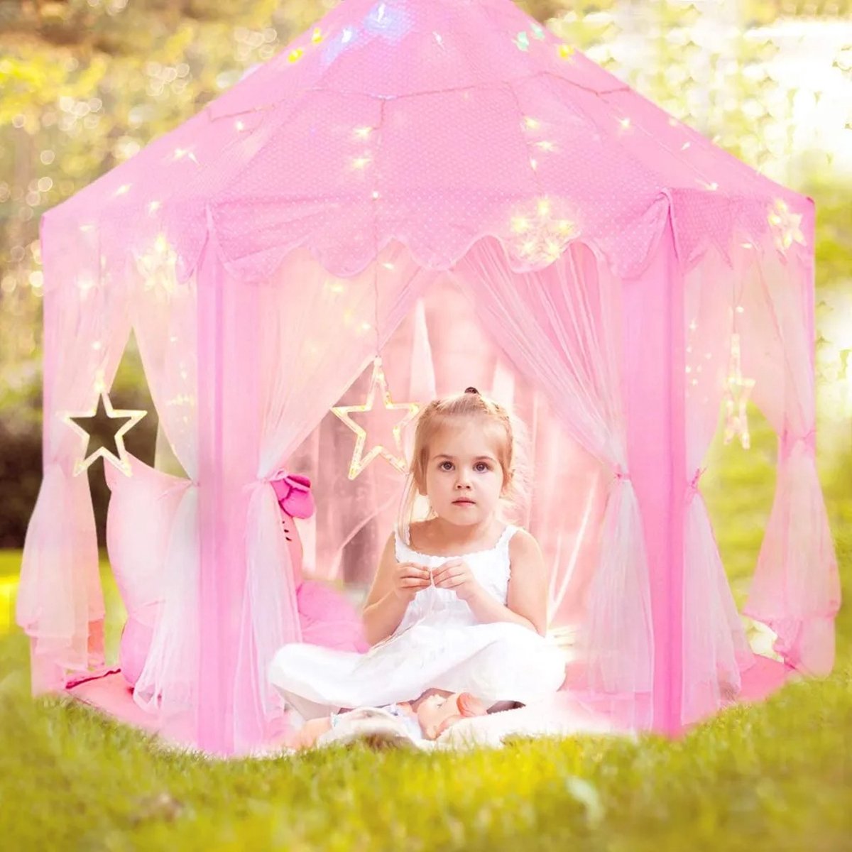 Speeltent Kinderen - Vergelijk Prijzen - 3 Jaar - 70x70x140cm - Sterretjes Verlichting Speeltent Kinderen - Vergelijk Prijzen - 3 Jaar - 70x70x140cm - Sterretjes Verlichting