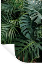 Muurstickers - Sticker Folie - Planten - Jungle - Bladeren - Tropisch - 40x60 cm - Plakfolie - Muurstickers Kinderkamer - Zelfklevend Behang - Zelfklevend behangpapier - Stickerfolie