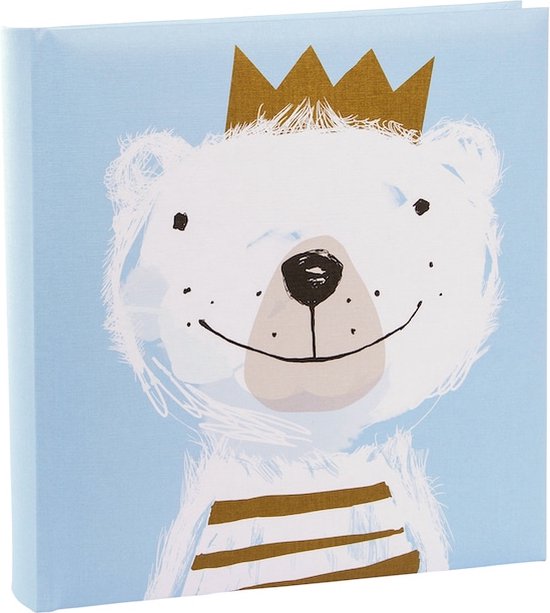 GOLDBUCH GOL-24257 Album pour enfants FORTUNA BLUE comme livre photo, 25x25 cm