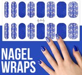 By Emily - Nagel wrap - Meteor Shower | 16 stickers | Nail wrap | Nail art | Trendy | Design | Nagellakvrij | Eenvoudig | Nagel wrap | Nagel stickers | Folie | Zelfklevend | Sjablonen