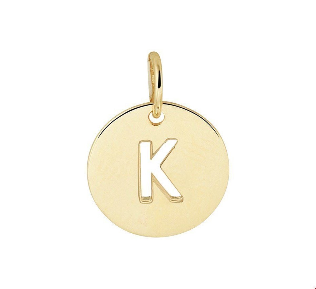 Geelgouden Hanger letter K 4020783