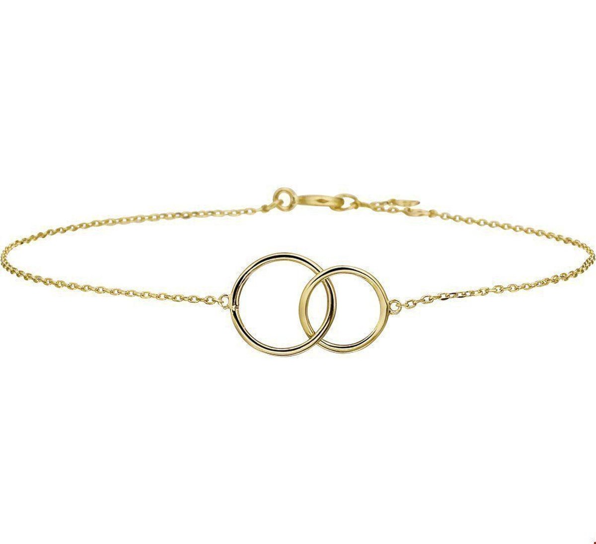 Geelgouden Armband rondjes 0 4018143