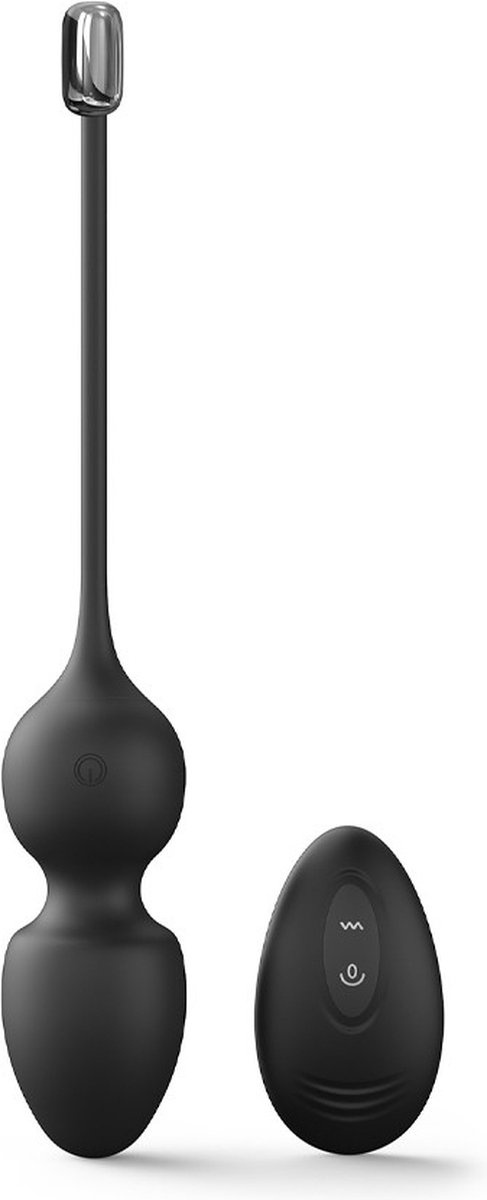 Goedkoopste Dorcel - Love Balls - Vibrerende Kegel Balls Met Afstandsbediening - Zwart